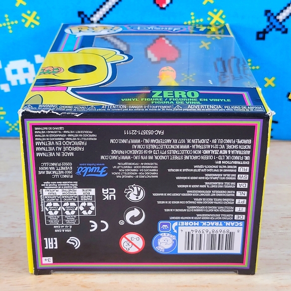 Funko PoP The Nightmare Before Christmas Zero #71 Halloween Vinyl Blacklight - Picture 7 of 12